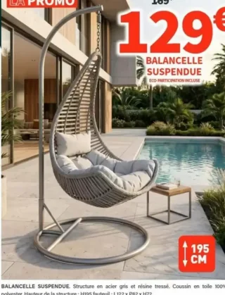 Balancelle suspendue