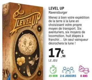 Jeu de cartes Level Up Ravensburger