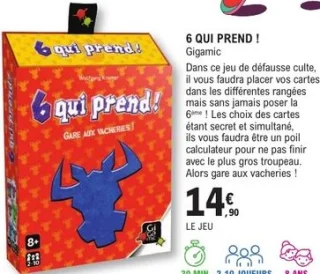 6 QUI PREND ! Gigamic