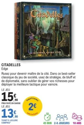 CITADELLES Edge