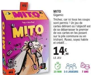 Jeu Mito Gigamic