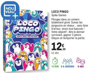 Jeu de société Loco Pingo Spike Games