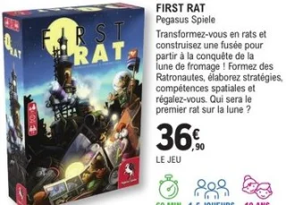 Jeu de société First Rat Pegasus Spiele