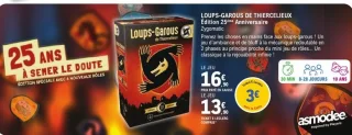 Jeu de société Loups-Garous de Thiercelieux Édition 25ème Anniversaire Zygomatic
