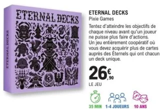 Jeu de société Eternal Decks Pixie Games
