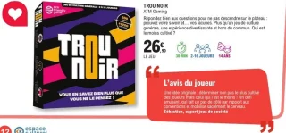 Jeu de société Trou Noir ATM Gaming