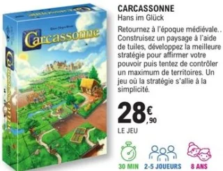 Jeu de société Carcassonne Hans im Glück