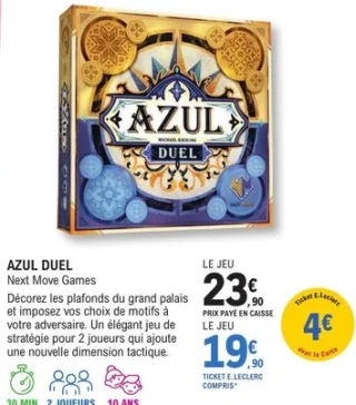 Jeu de société Azul Duel Next Move Games
