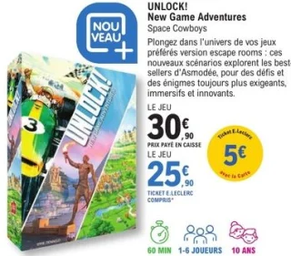 UNLOCK! New Game Adventures Space Cowboys