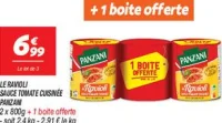 Le ravioli sauce tomate cuisinée 