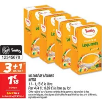 Velouté de légumes
