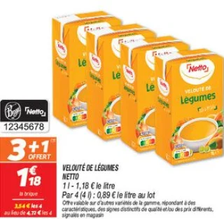 Velouté de légumes