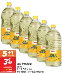 Huile de tournesol 