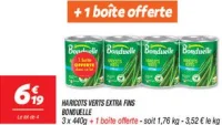 Haricots verts extra fins 