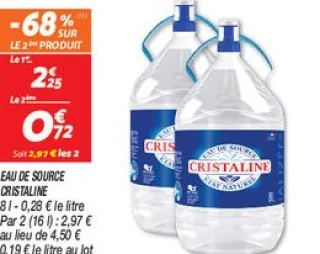 Eau de source 