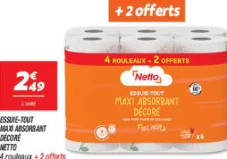 Essuie-tout maxi absorbant décoré