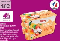 Crémeux aux morceaux de fruits 
