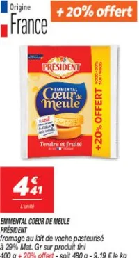 Emmental coeur de meule 