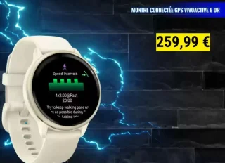 Montre connectée GPS Garmin Vivoactive 5 Or