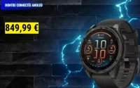 Montre connectée AMOLED Garmin Fēnix