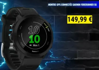 Montre GPS connectée Garmin Forerunner 55