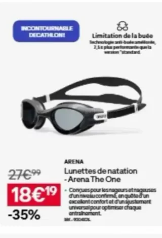 ARENA Lunettes de natation - Arena The One