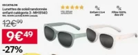 Lunettes de soleil randonnée enfant catégorie 3 - MH B140 Decathlon