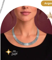 Collier argent - 43 cm La Vie en Or 114