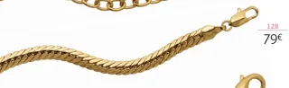 Bracelet plaqué or La VIE en OR - 18 cm