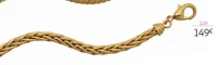 Bracelet plaqué or La VIE en OR - 19 cm
