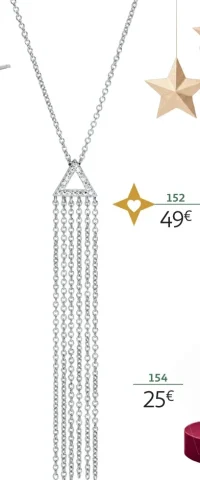 Collier argent et oxydes de zirconium La Vie en Or