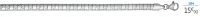 Bracelet acier 19 cm la VIE en OR