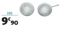 Boucles d'oreilles acier