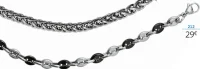Bracelet acier bicolore - 21 cm la VIE en OR