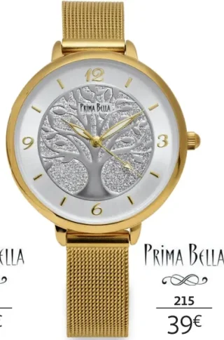 Montre femme PRIMA BELLA dorée