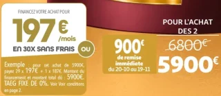 Ensemble Solitaire et boucles d'oreilles or 750 millièmes et diamants 1 carat La Vie en Or - pour l'achat des 2