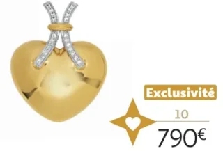 Pendentif en or 750 millièmes rhodié et diamants 0,05 carat la VIE en OR