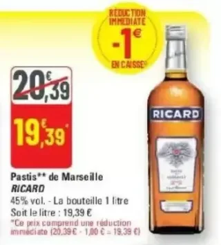 Pastis de Marseille RICARD