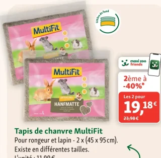 Tapis de chanvre MultiFit