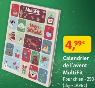 Calendrier de l'avent MultiFit Pour chien