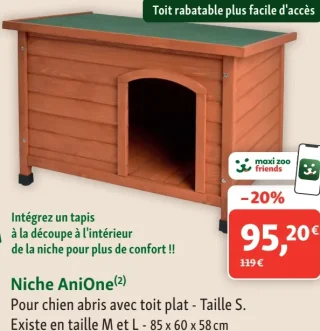 Niche AniOne pour chien