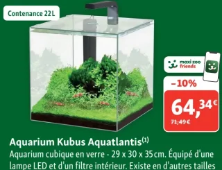 Aquarium Kubus Aquatlantis