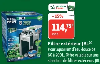 Filtre extérieur JBL