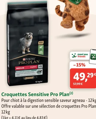 Croquettes Sensitive Pro Plan
