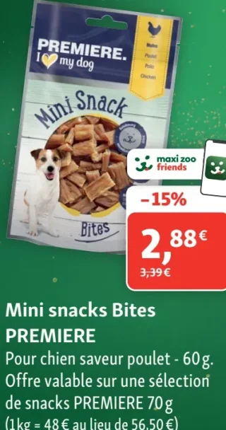Mini snacks Bites PREMIERE