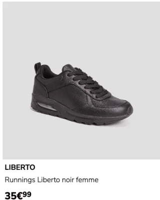 LIBERTO Runnings Liberto noir femme