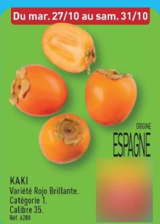 Kaki Variété Rojo Brillante