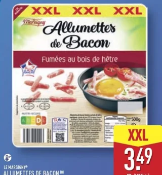 Allumettes de bacon XXL Le Marsigny