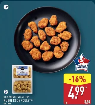 ST-CLÉMENT LE VOLAILLER Nuggets de poulet
