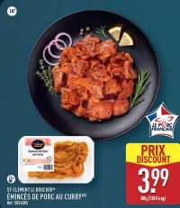 ST-CLÉMENT LE BOUCHER Émincés de porc au curry